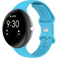 IMoshion Bracelet en silicone⁺ pour Google Pixel Watch 5 / 4 / 3 (45 mm) - Taille S - Bleu