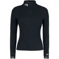 Jawbreaker Sweat-shirt Gothic de Jawbreaker - Pull Col Roulé Avoid - XS - L - pour Femme - noir - Taille M