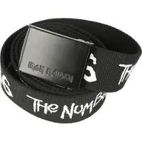 Iron Maiden Ceinture de - Logo - pour Unisexe - noir - Taille Standard
