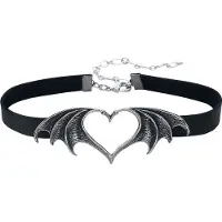 Alchemy Gothic Serre-cou Gothic de - Nocte Amor - pour Femme - noir/argent - Taille Standard