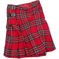 Black premium by emp Jupe mi-longue de - Kilt - M - XXL - pour Homme - rouge - Taille XL