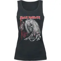 Iron Maiden Top de - Ed Kills Again - S - L - pour Femme - noir - Taille M