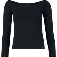 Black premium by emp T-shirt manches longues de - Haut Manches Longues - S - XL - pour Femme - noir - Taille XL
