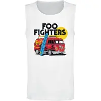 Foo Fighters Débardeur de - Van - M - 3XL - pour Homme - blanc - Taille 3XL