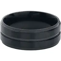 EtNox Bague de - Double Noir Basique - pour Homme - noir - Taille S