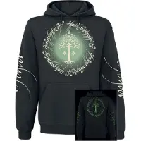 Le Seigneur Des Anneaux Sweat-shirt à capuche de - Gondor - S - XXL - pour Homme - noir - Taille XL