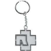 Rammstein Porte-clefs de - Logo - pour Indifférent - couleur argent - Taille Standard