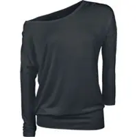 RED by EMP T-shirt manches longues de - Fast And Loose - XS - 7XL - pour Femme - noir - Taille 3XL