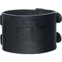 Rammstein Bracelet de - Logo - pour Unisexe - noir - Taille Standard