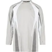 FILA T-shirt manches longues de - S1 Manches Longues - S - L - pour Unisexe - blanc cassé/gris - Taille S