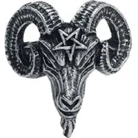 Alchemy Gothic Bague Gothic de - Baphomet - pour Unisexe - Standard - Taille S
