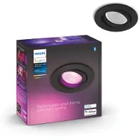 Philips Hue Centura Spot Encastré White and Color - Rond - Noir