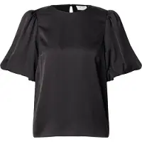 Vila Ellette Short Sleeve Blouse Noir 44 Femme