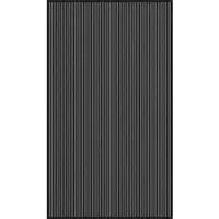 vidaXL Paillasson noir et gris à rayures 115x200 cm
