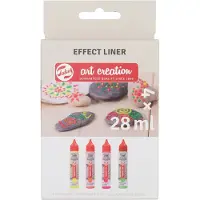 Talens Effect Liner set Neon 4 x 28 ml (112 ml)