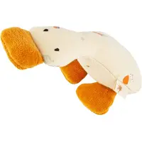Sigikid oie beige sigibaby, hochet, hochet, jouet à saisir, bébé, coton, blanc crème, 39994