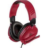 Turtle Beach Micro-casque Gaming filaire Recon 70 Rouge Foncé pour Nintendo Switch