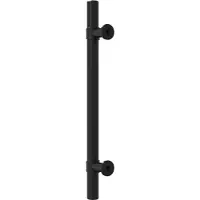 vidaXL Poignées d'armoire 10 pcs noir 128 mm acier inoxydable