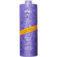 Amika Bust Your Brass Cool Blonde shampoing tonifiant violet pour cheveux blonds et gris 1000 ml