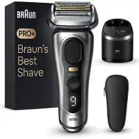 Braun Series 9 PRO+ 9567cc rasoir électrique avec station de nettoyage et de recharge Silver 1 pcs
