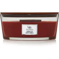 Woodwick Cinnamon Chai bougie parfumée avec mèche en bois (hearthwick) 453 g