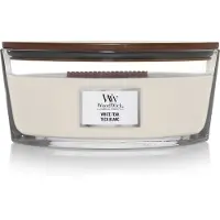 Woodwick White Teak 453g Candle Clair