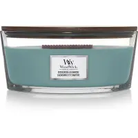 Woodwick Evergreen Cashmere bougie parfumée avec mèche en bois (hearthwick) 453,6 g
