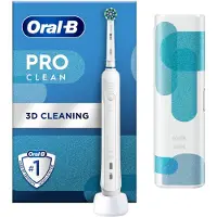 Oral-B Brosse à dents Pro 1 Clean Blanc