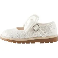 Next Ballerines or / argent / blanc