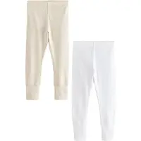 Next Leggings beige / blanc