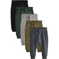 Next Pantalon gris / kaki / olive / vert foncé / noir
