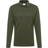 Eterna Regular Fit Polo manches longues , Unicolore
