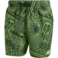 Adidas X Farm 3 Stripes 5´´ Swimming Shorts Vert S Homme