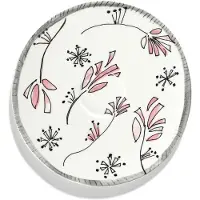 Serax Midnight Flowers Soucoupe Bol à Soupe Fiore Rosa
