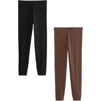 Next Leggings marron / noir