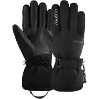 Reusch Gants de sport 'Hellen' gris argenté / noir