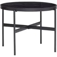 Hubsch Sen Table Noir | 021107