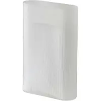 Muuto Ridge Vase White Frosted Glass | H: 35 cm
