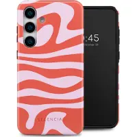 Selencia Coque arrière Vivid pour Samsung Galaxy S25 - Dream Swirl Pink