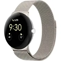 IMoshion Bracelet magnétique milanais Google Pixel Watch 3 / 4 (45 mm) - Starlight