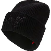 HUGO Bonnet 'Socialy' noir