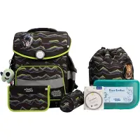 School-mood School Mood Timeless Pro Finn (fauve), set de cartables 7 pièces