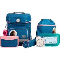 School-mood School Mood Champion Maxx Pro Mila (cheval), set de cartables 7 pièces