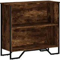 vidaXL Bibliothèque chêne fumé 80x31x74,5 cm bois d'ingénierie