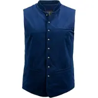 JP 1880 Regular Fit Veste Bleu profond, Unicolore