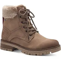 s.Oliver Bottines à lacets noisette