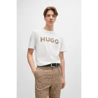 HUGO BOSS Dulivio U243 T-Shirt Hvid Str. M