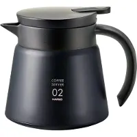 Hario Serveur isotherme V60-02 acier inoxydable 600 ml noir