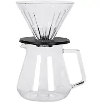 Timemore Crystal Eye Brewer Set - verre dripper+server 02