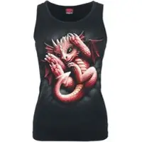 Spiral Top Gothic de - Whelp - S - XXL - pour Femme - noir - Taille L